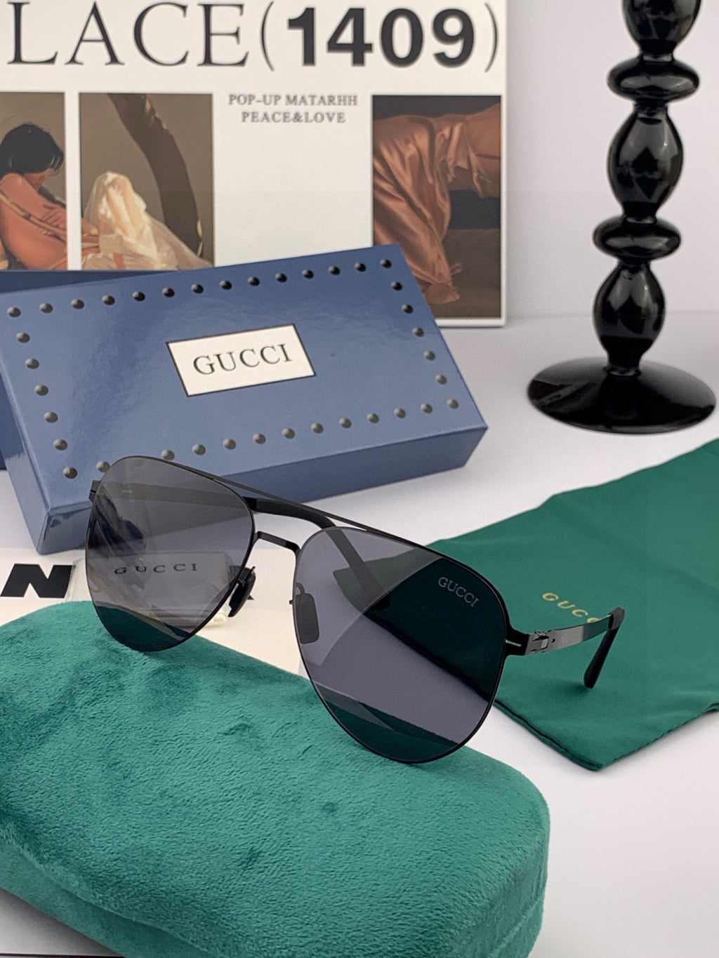 Gucci G2731 Polarized Fashion Red Lens Sunglasses for Men & Women - 158277 - detail image 4