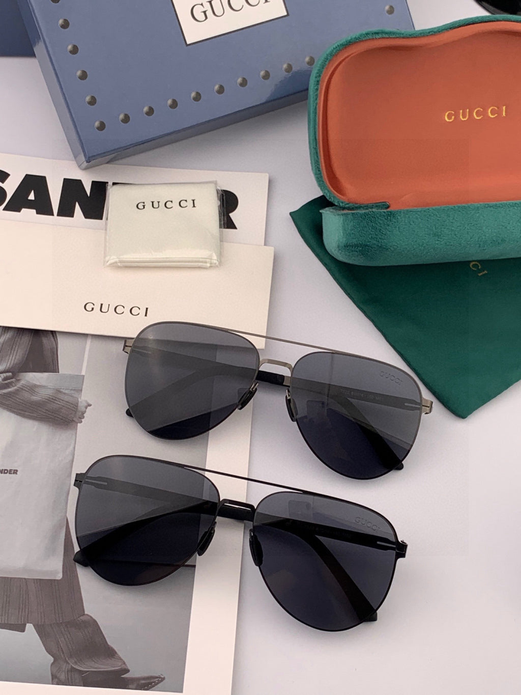 Gucci G2731 Polarized Fashion Red Lens Sunglasses for Men & Women - 158277 - detail image 7