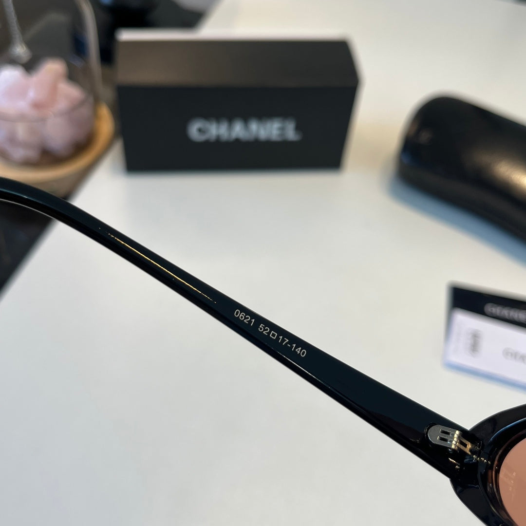 Chanel Oversized Brown Lens Sunglasses for Men & Women - 158352 - detail image 10