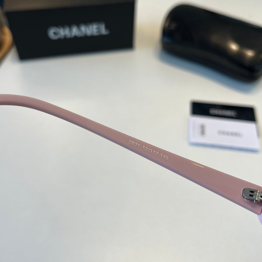 Chanel Oversized Silver Lens Sunglasses for Men & Women - 371836 - detail image 9