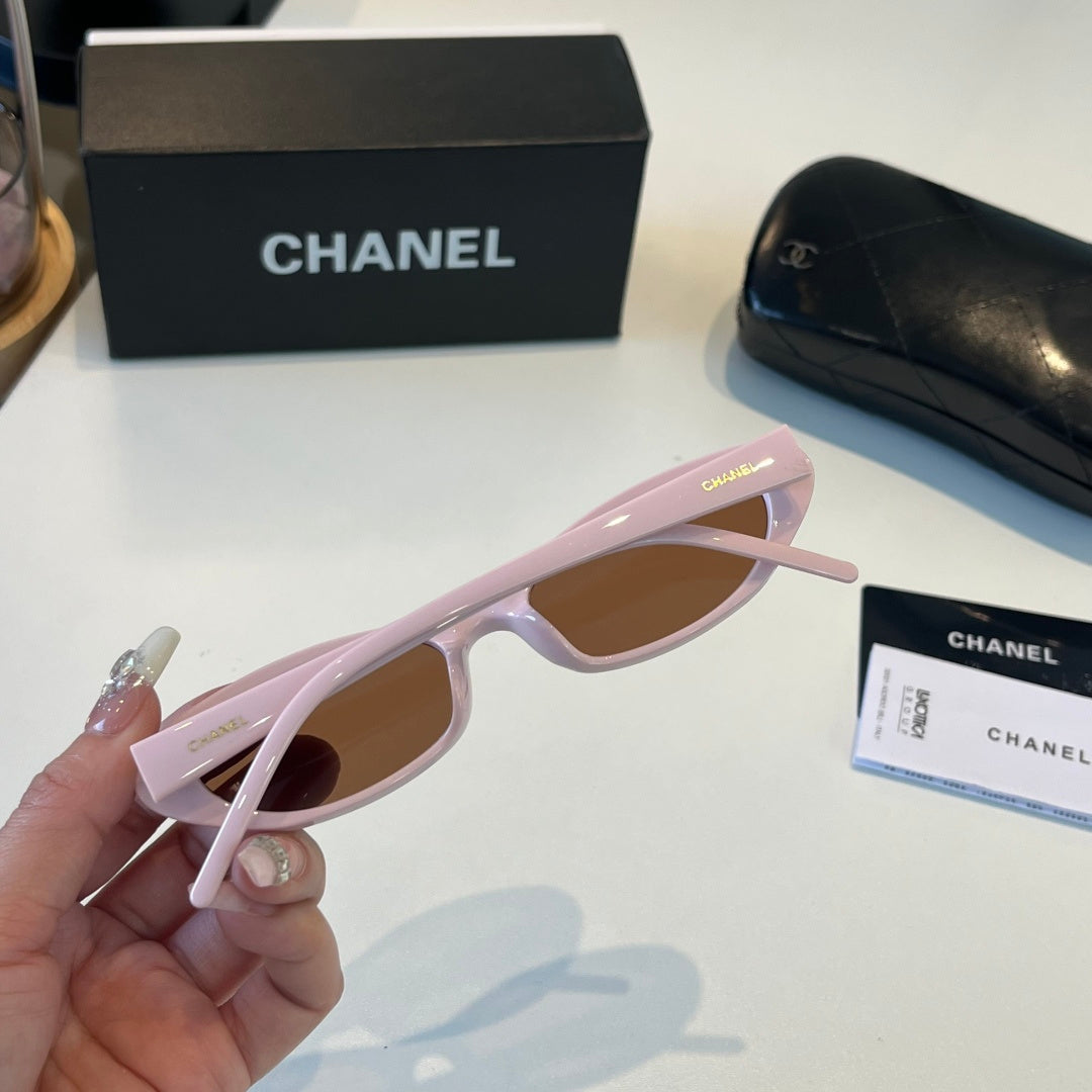 Chanel Oversized Silver Lens Sunglasses for Men & Women - 486556 - detail image 7
