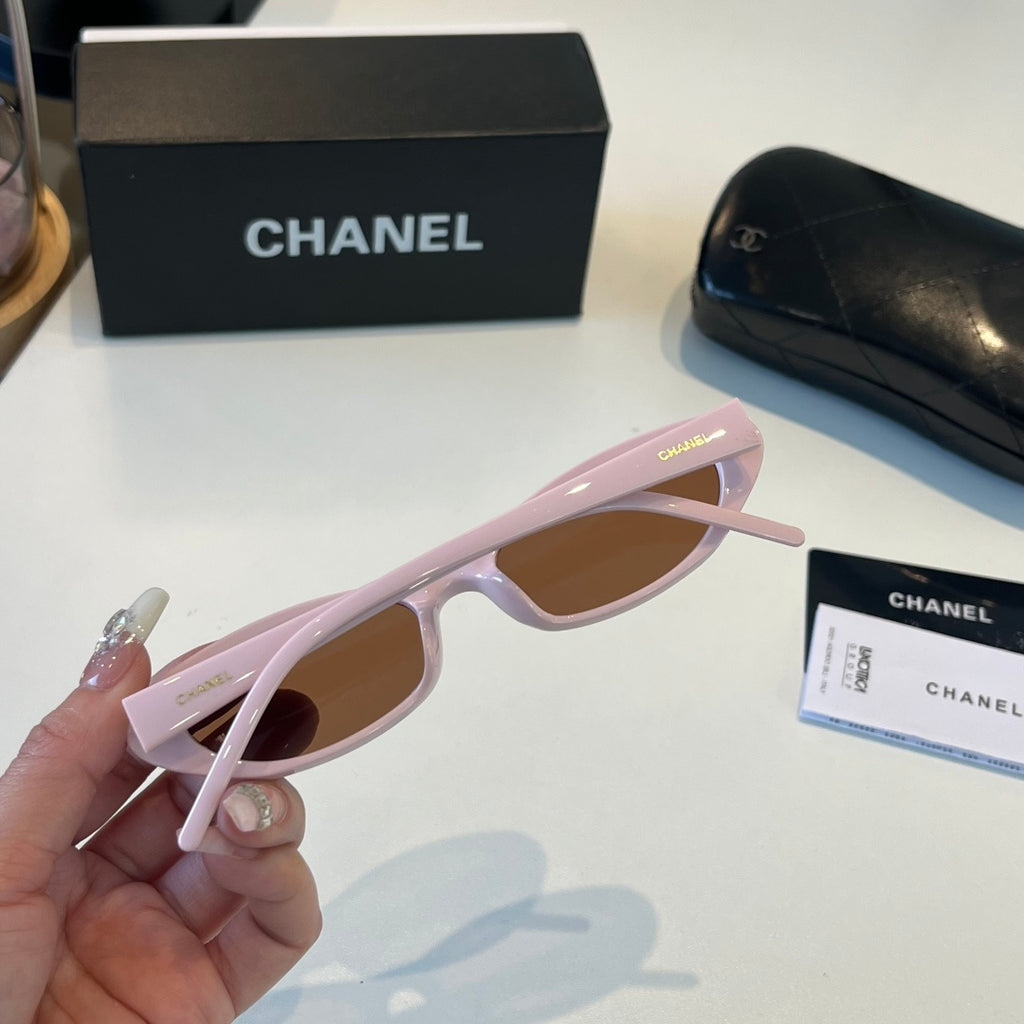 Chanel Oversized Silver Lens Sunglasses for Men & Women - 371837 - detail image 7