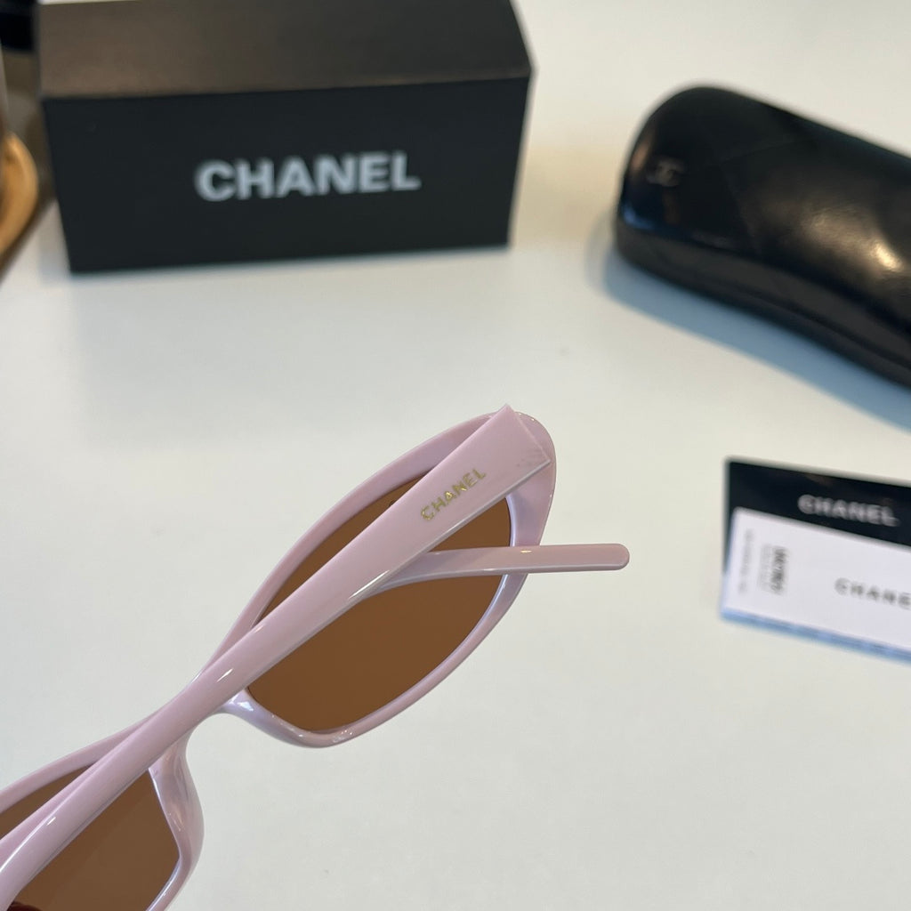 Chanel Oversized Silver Lens Sunglasses for Men & Women - 371837 - detail image 6