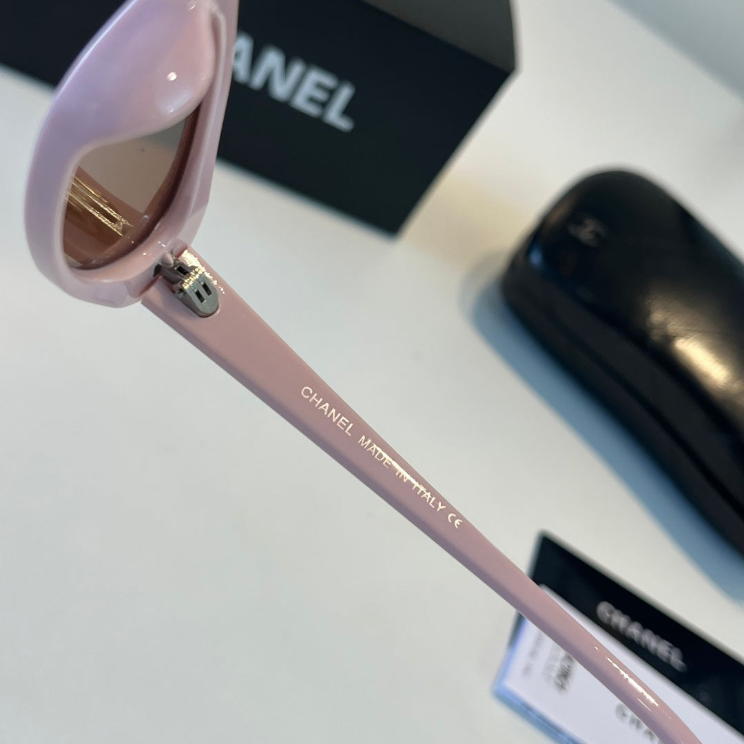 Chanel Oversized Silver Lens Sunglasses for Men & Women - 371837 - detail image 9