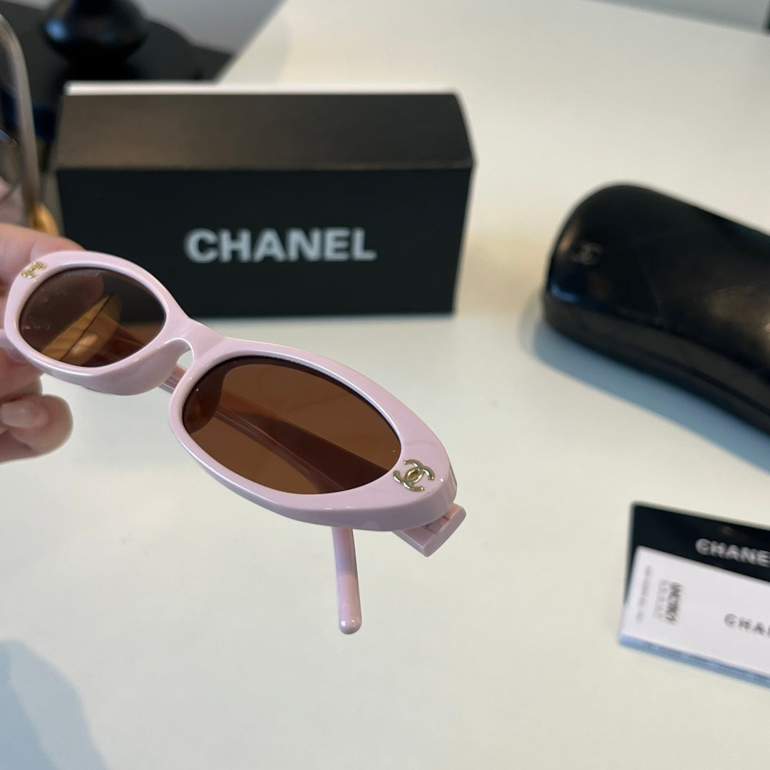 Chanel Oversized Silver Lens Sunglasses for Men & Women - 158358 - detail image 5