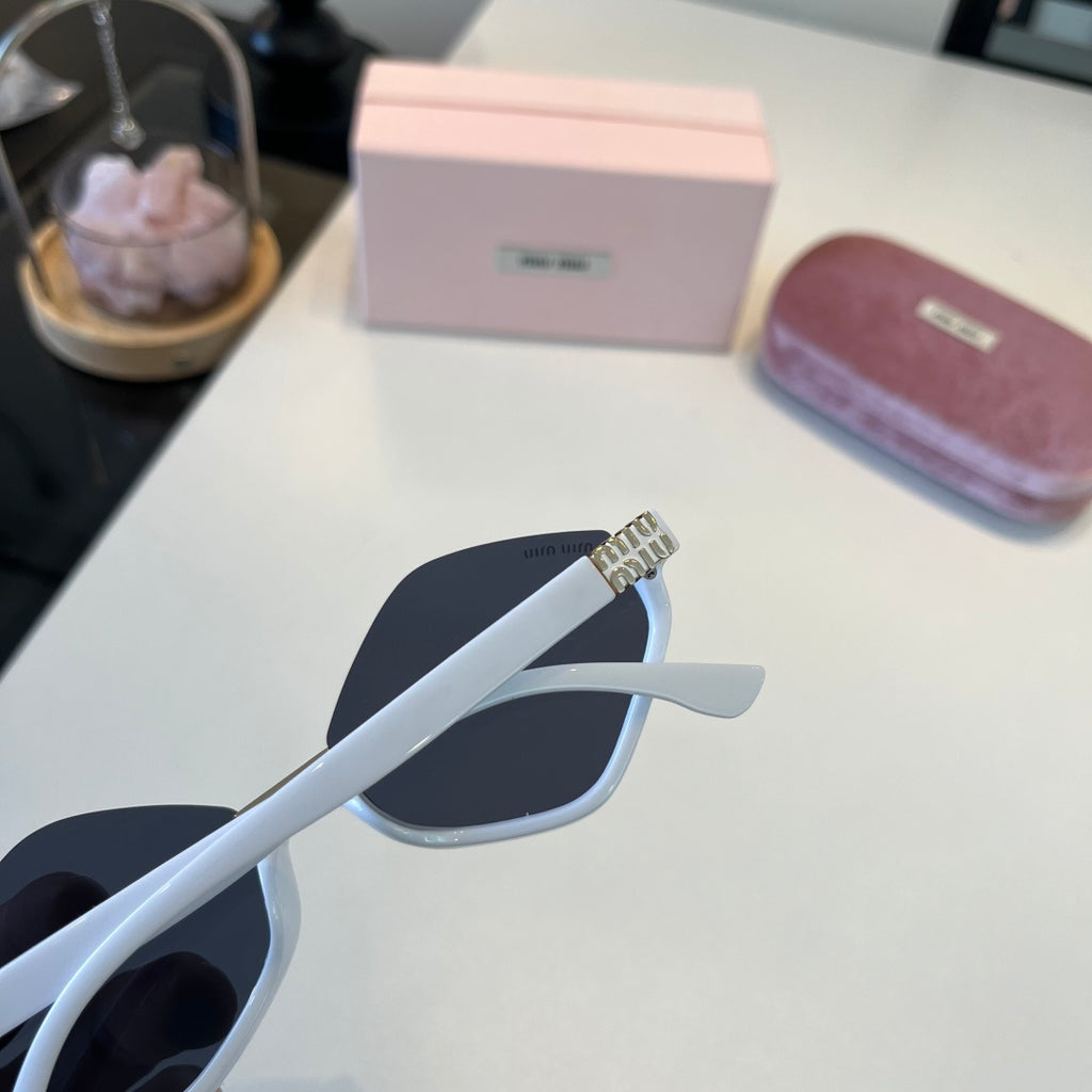 Miu Miu Square Silver Lens Sunglasses for Men & Women - 158600 - detail image 6