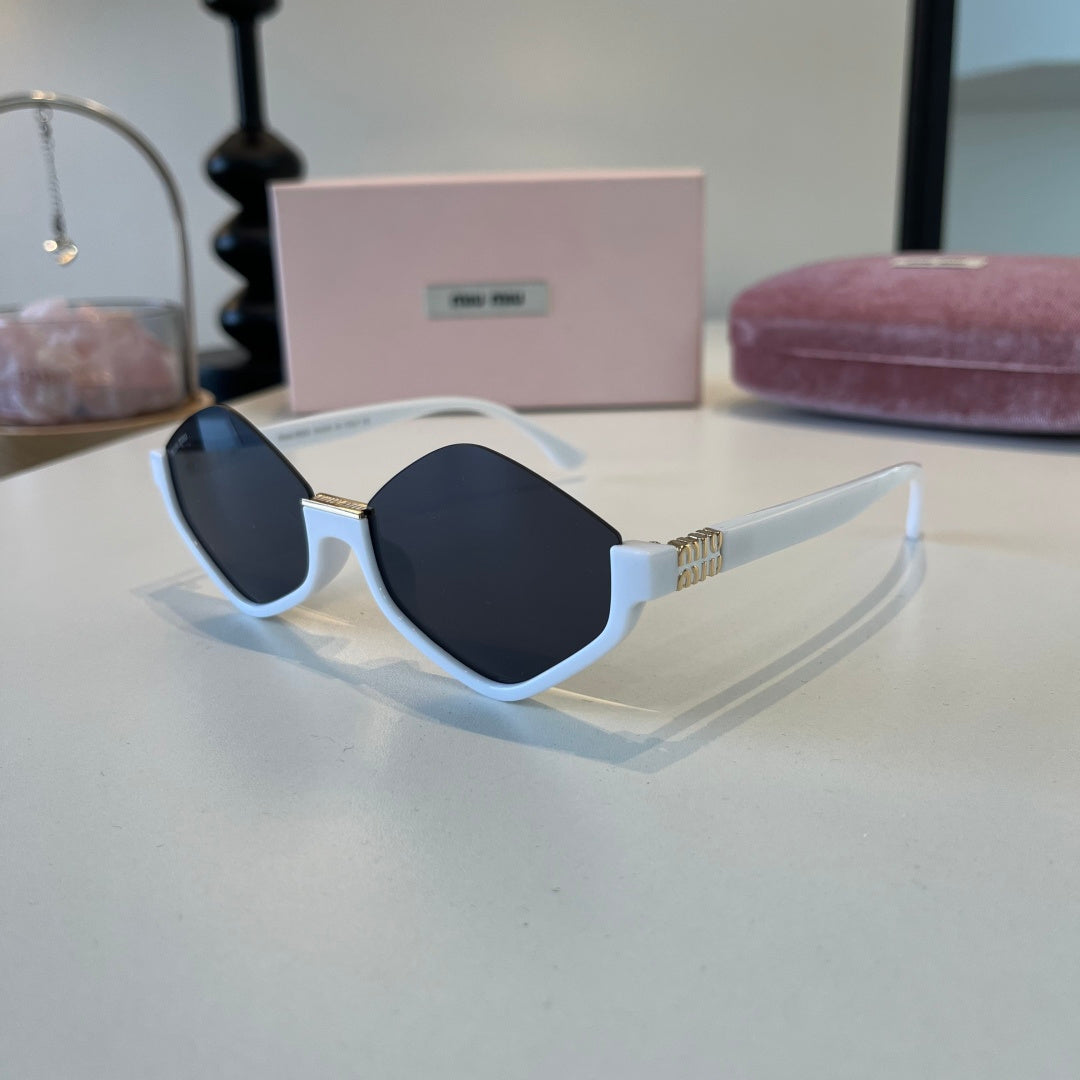 Miu Miu Square Silver Lens Sunglasses for Men & Women - 158600 - detail image 3