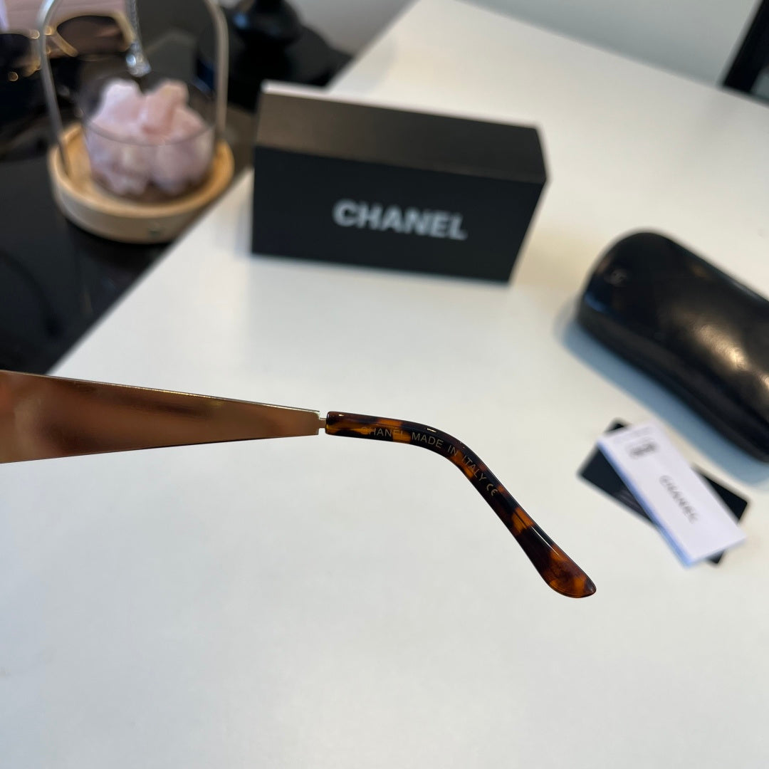 Chanel Oversized Brown Lens Sunglasses for Men & Women - 158364 - detail image 8