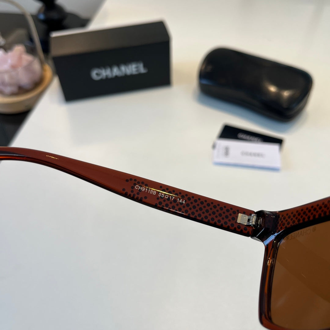 Chanel Fashion Black Lens Sunglasses for Men & Women - 158366 - detail image 8