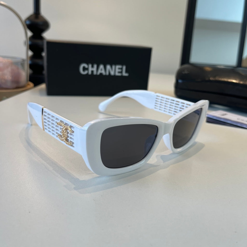Chanel Fashion Silver Lens Sunglasses for Men & Women - 371844