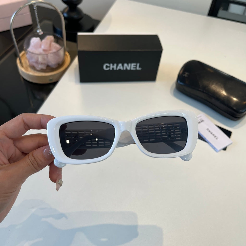 Chanel Fashion Silver Lens Sunglasses for Men & Women - 371844 - detail image 5