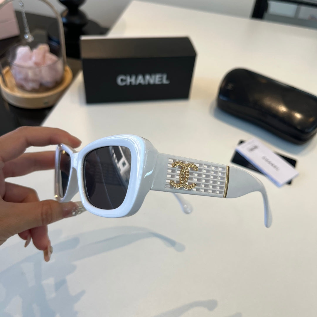 Chanel Fashion Silver Lens Sunglasses for Men & Women - 158368 - detail image 4