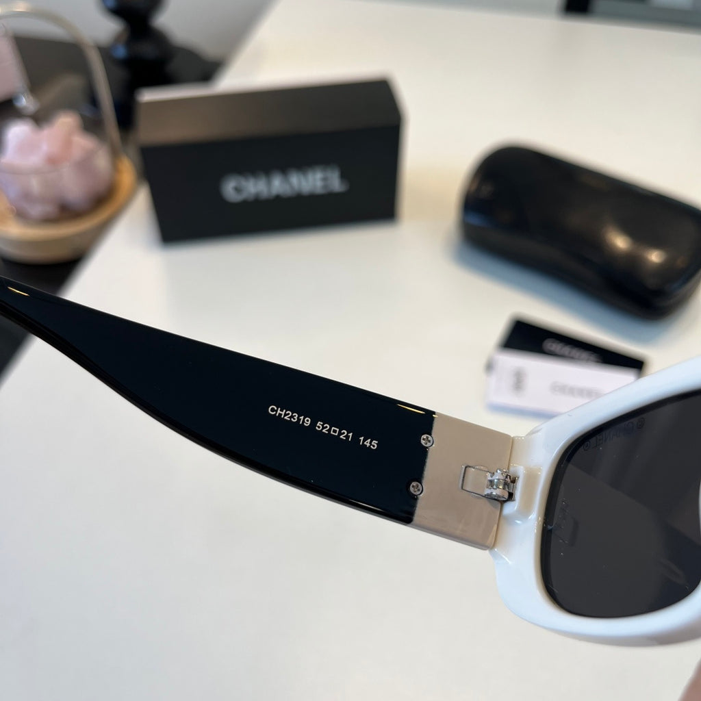 Chanel Fashion Silver Lens Sunglasses for Men & Women - 371845 - detail image 9