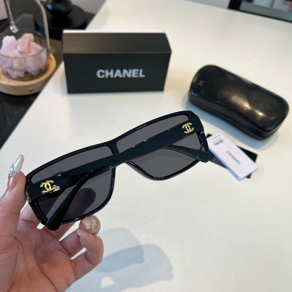 Chanel Fashion Black Lens Sunglasses for Men & Women - 158371 - detail image 8