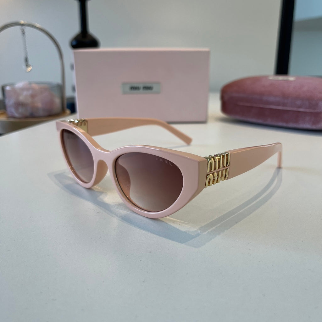 Miu Miu Cat-Eye Brown Lens Sunglasses for Men & Women - 158602 - detail image 3