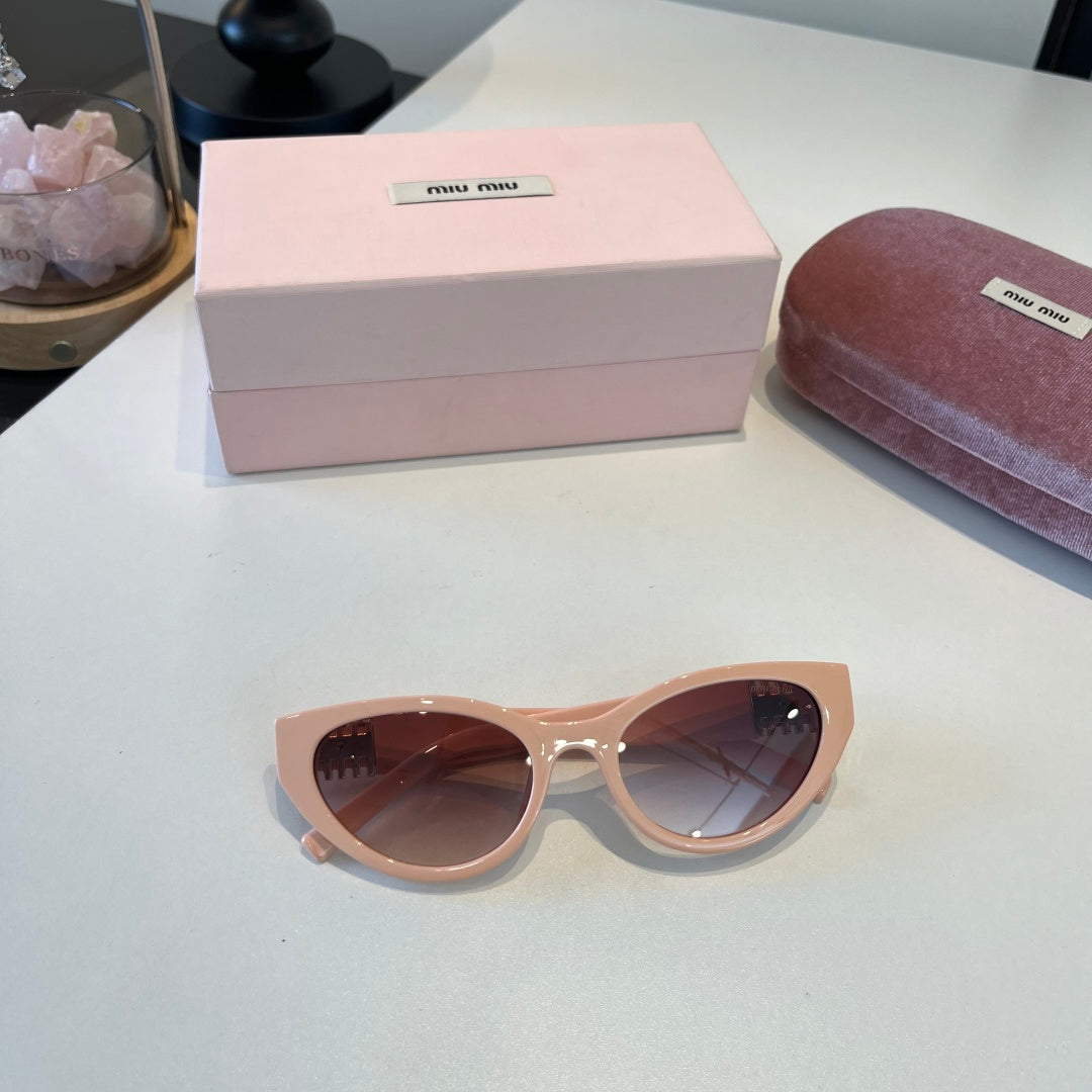 Miu Miu Cat-Eye Brown Lens Sunglasses for Men & Women - 449718 - detail image 5