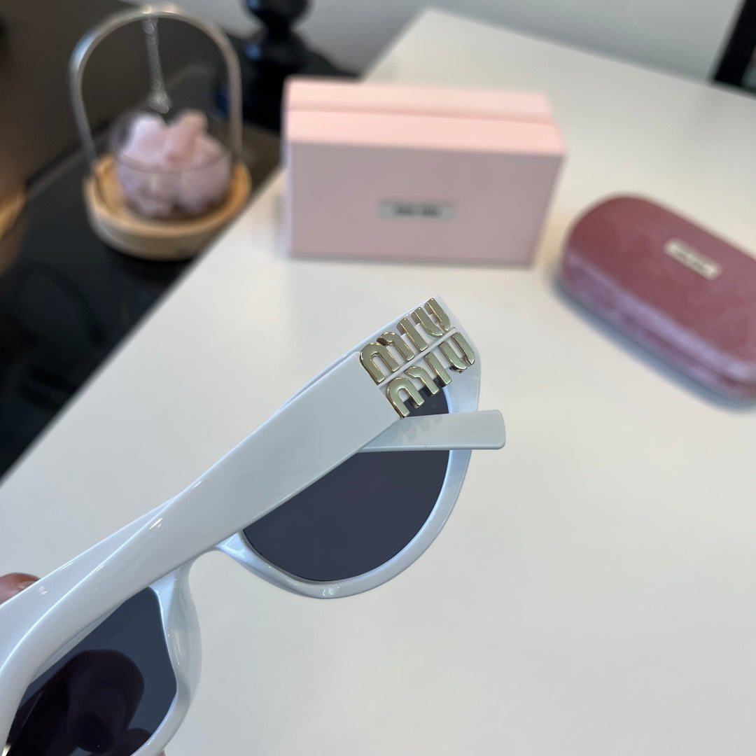 Miu Miu Cat-Eye Silver Lens Sunglasses for Men & Women - 449719 - detail image 8