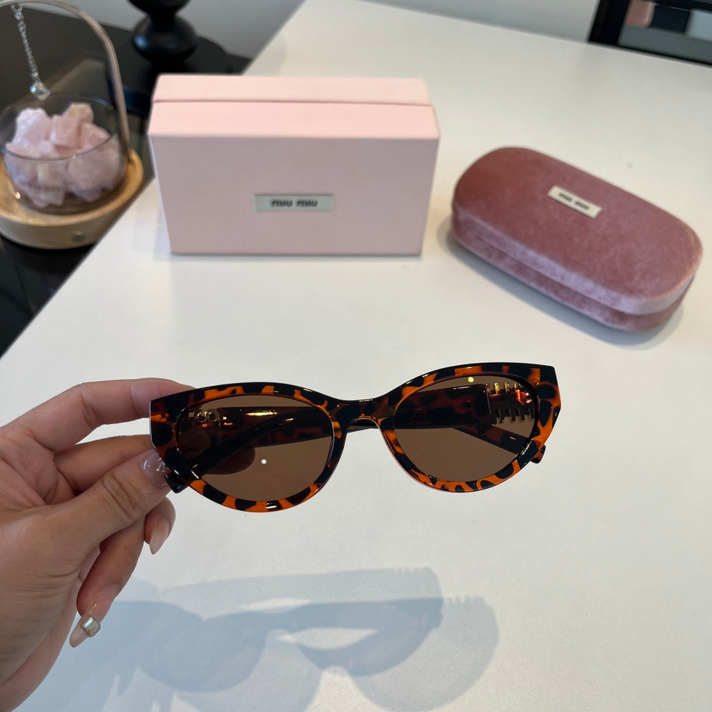 Miu Miu Cat-Eye Brown Lens Sunglasses for Men & Women - 449711 - detail image 6