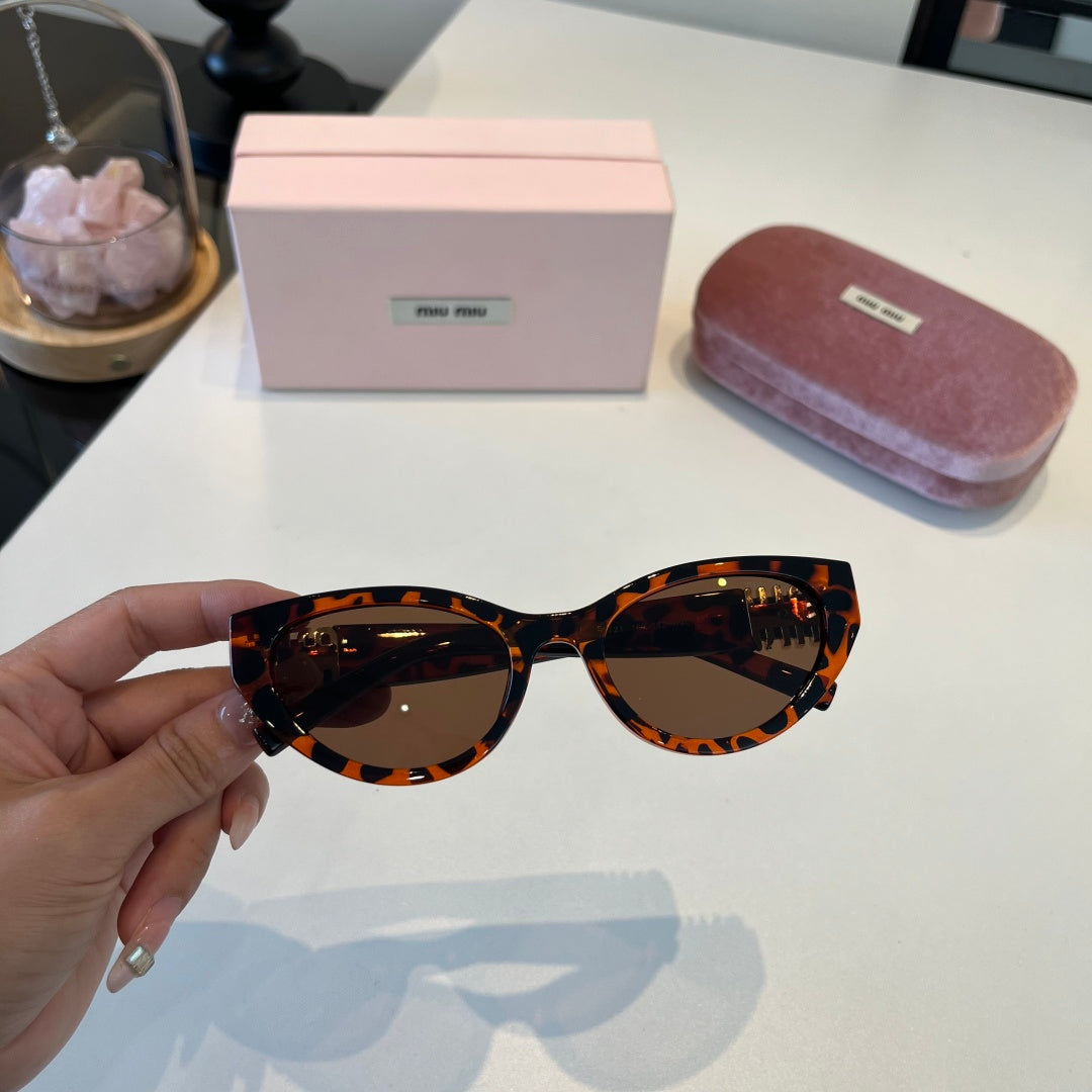 Miu Miu Cat-Eye Brown Lens Sunglasses for Men & Women - 449711 - detail image 6