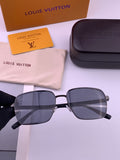 Louis Vuitton L5253 Polarized Aviator Gray Lens Sunglasses for Men