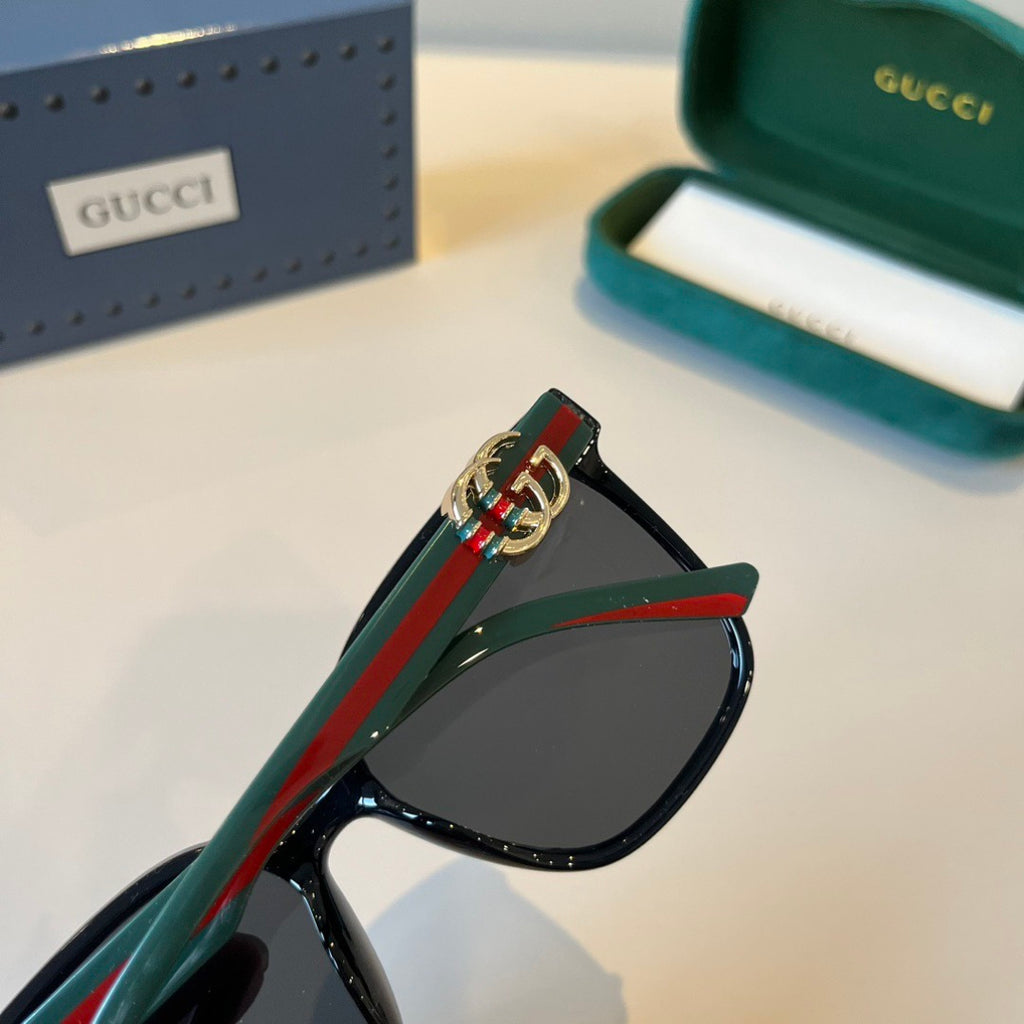 Gucci Fashion Black Lens Sunglasses for Men & Women - 414998 - detail image 8