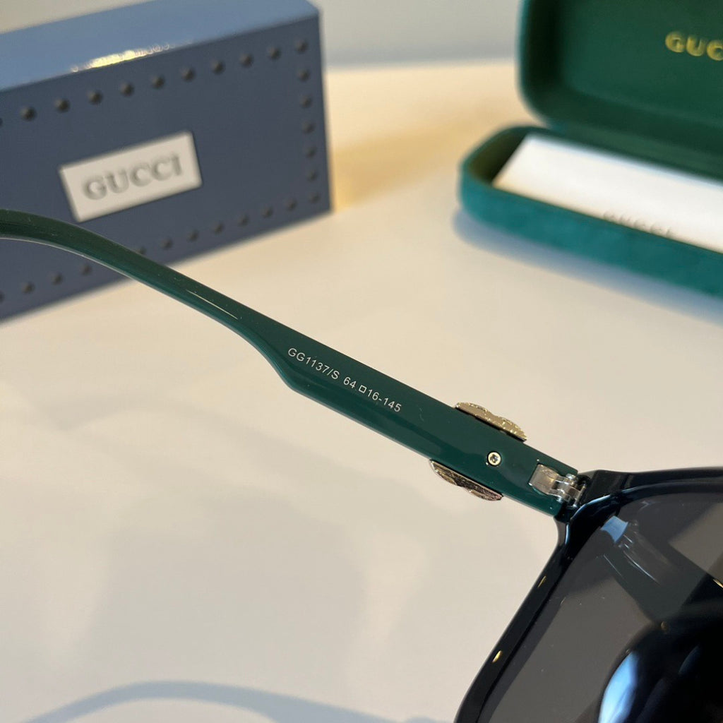 Gucci Fashion Black Lens Sunglasses for Men & Women - 414998 - detail image 10