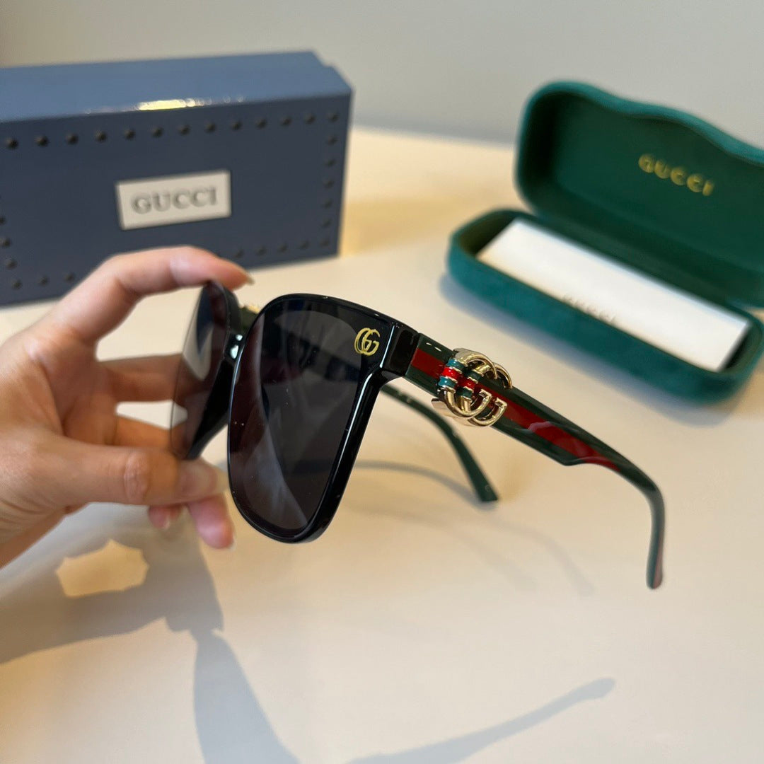 Gucci Fashion Black Lens Sunglasses for Men & Women - 414998 - detail image 4