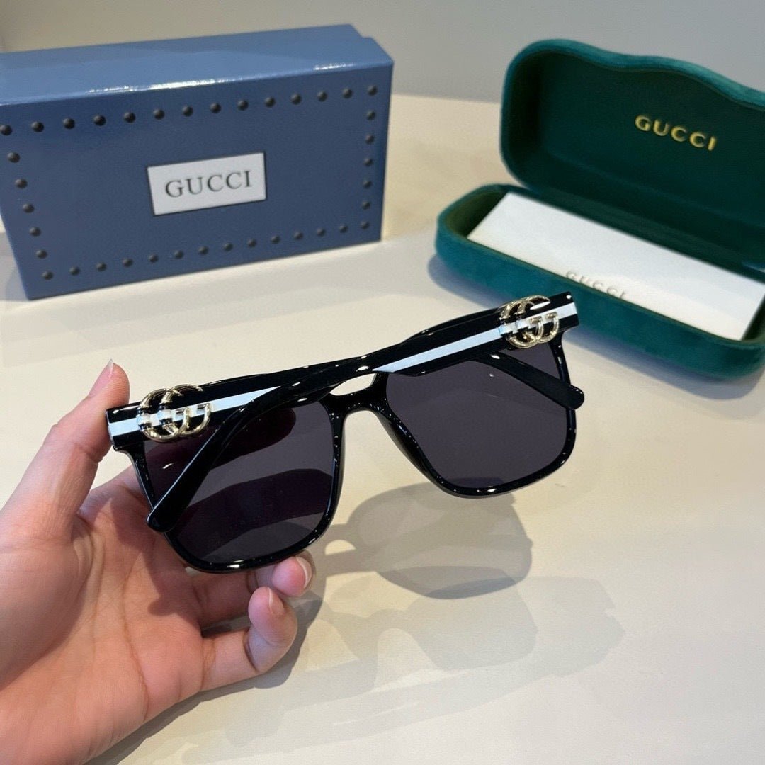 Gucci Fashion Black Lens Sunglasses for Men & Women - 415000 - detail image 8