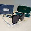 Gucci Fashion Black Lens Sunglasses for Men & Women - 415000