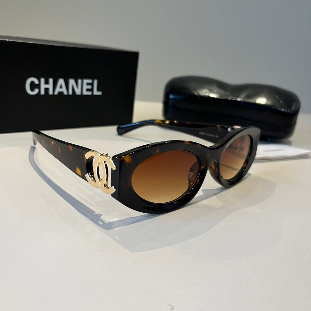 Chanel Fashion Brown Lens Sunglasses for Men & Women - 465132