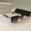Dior Fashion Brown Lens Sunglasses for Men & Women - 431764