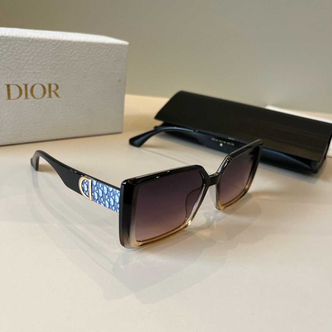 Dior Fashion Brown Lens Sunglasses for Men & Women - 431764