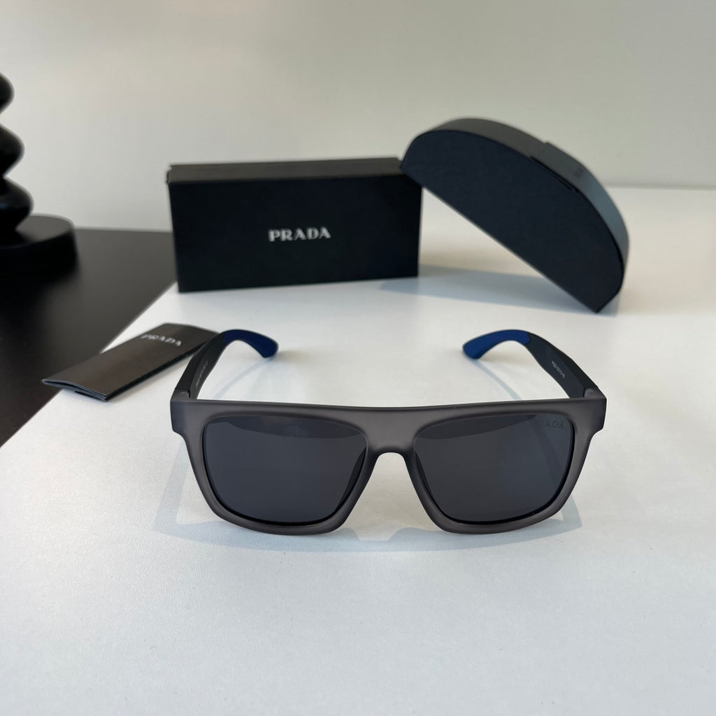 Prada Polarized Fashion Black Lens Sunglasses for Men - 358431 - detail image 2