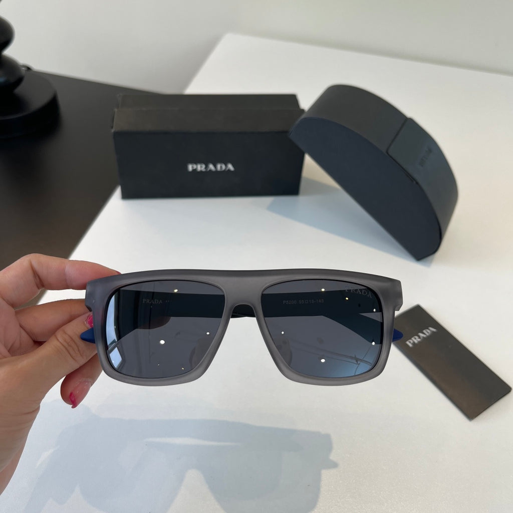 Prada Polarized Fashion Black Lens Sunglasses for Men - 398955 - detail image 6