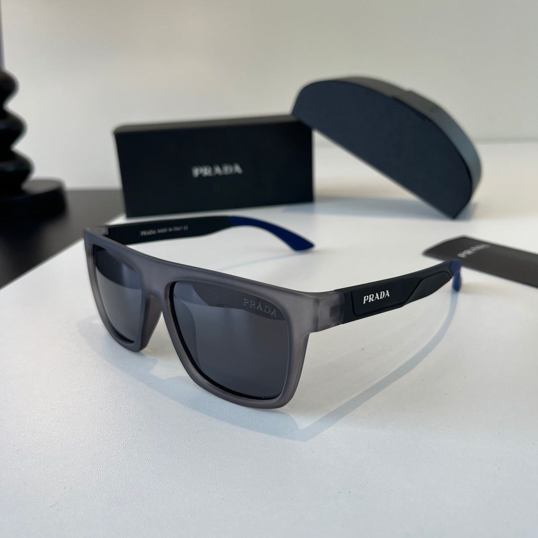 Prada Polarized Fashion Black Lens Sunglasses for Men - 398955 - detail image 3