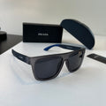 Prada Polarized Fashion Black Lens Sunglasses for Men - 398955
