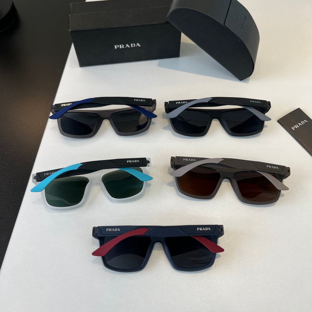 Prada Polarized Fashion Black Lens Sunglasses for Men - 398955 - detail image 12
