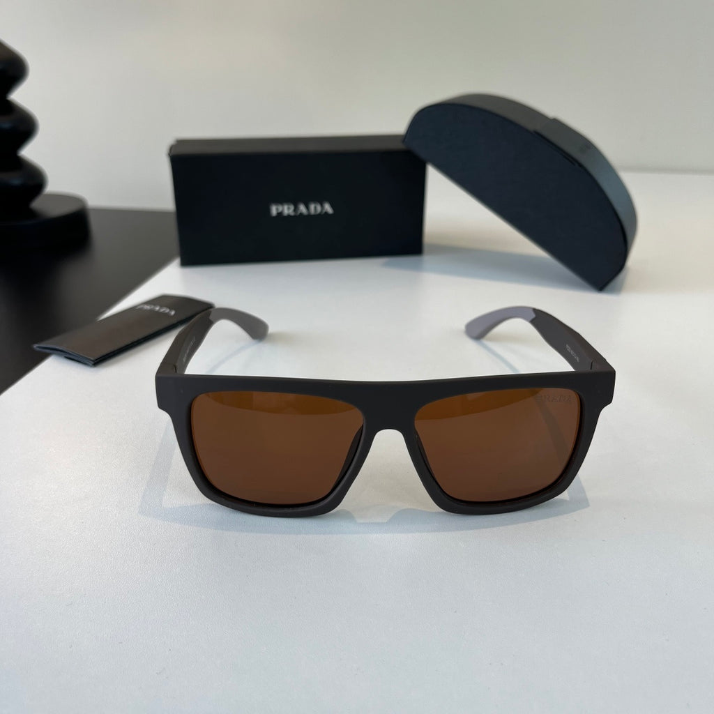 Prada Polarized Fashion Black Lens Sunglasses for Men - 398956 - detail image 2