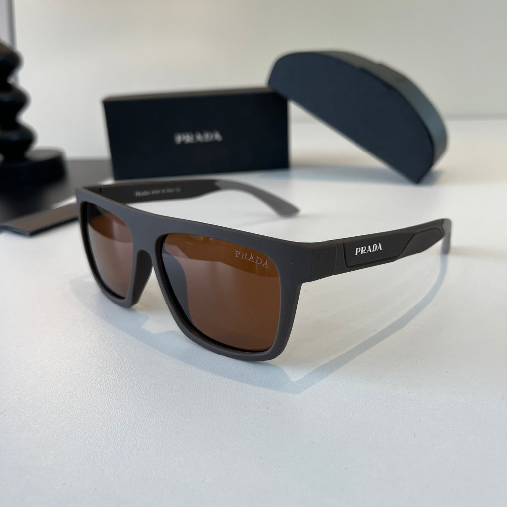 Prada Polarized Fashion Black Lens Sunglasses for Men - 398956 - detail image 3