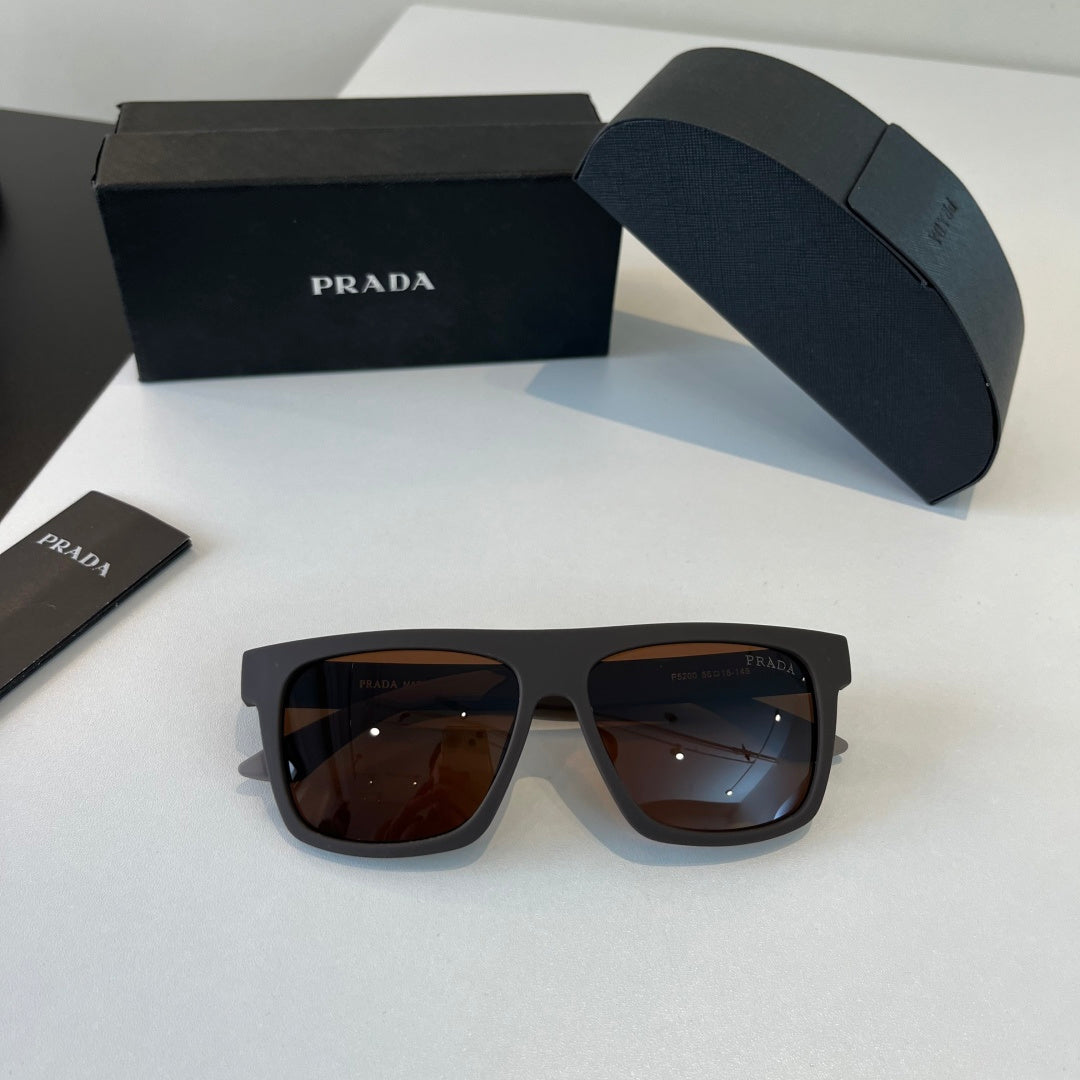 Prada Polarized Fashion Black Lens Sunglasses for Men - 398956 - detail image 4