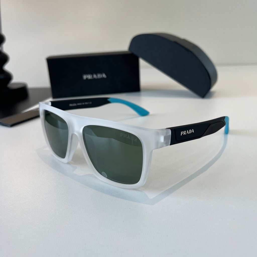 Prada Polarized Fashion Silver Lens Sunglasses for Men - 398957 - detail image 3