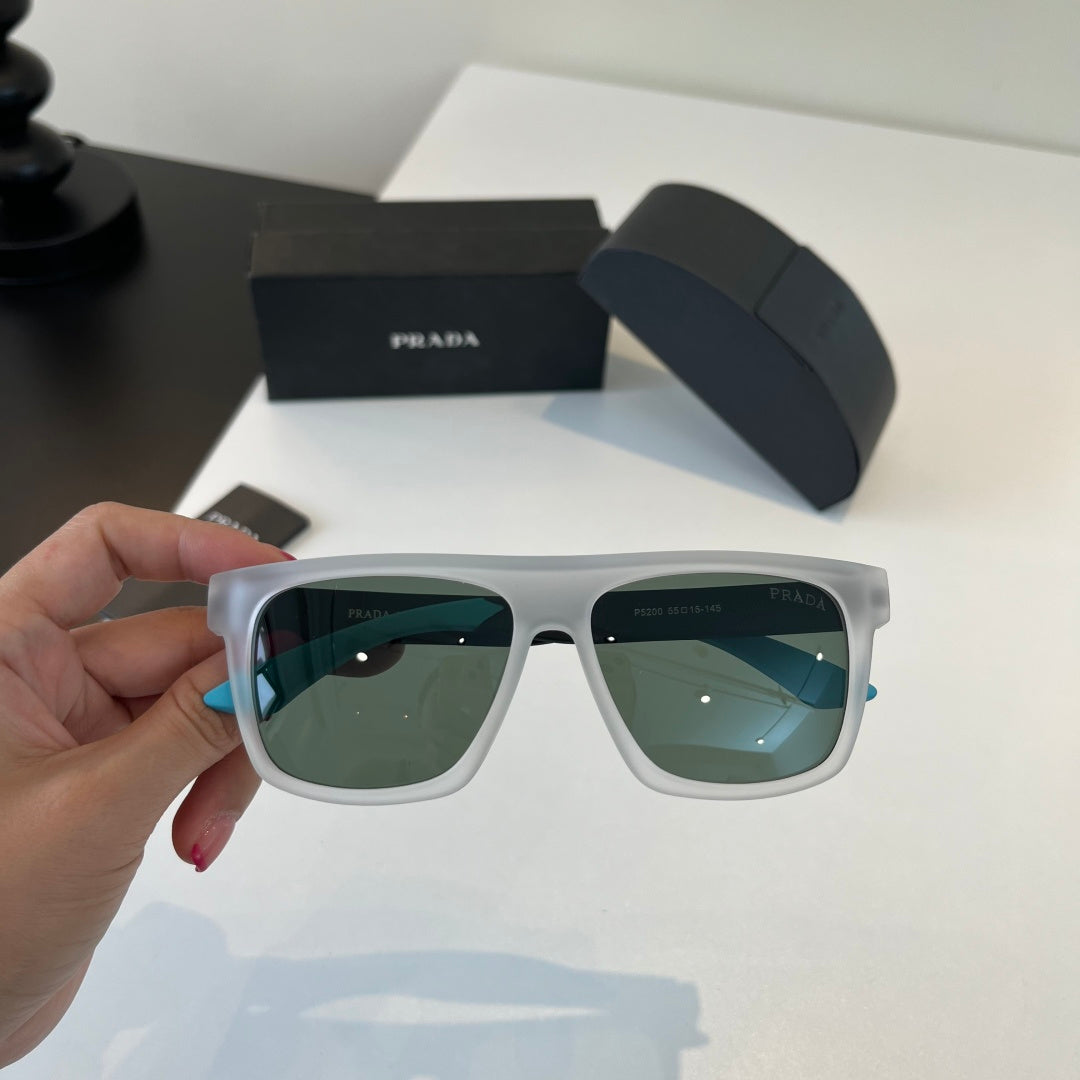 Prada Polarized Fashion Silver Lens Sunglasses for Men - 398957 - detail image 5