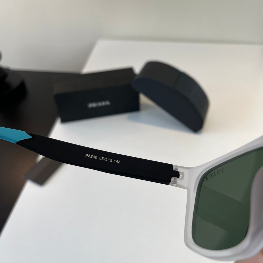 Prada Polarized Fashion Silver Lens Sunglasses for Men - 398957 - detail image 9