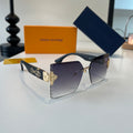 Louis Vuitton Fashion Silver Lens Sunglasses for Women - 448656