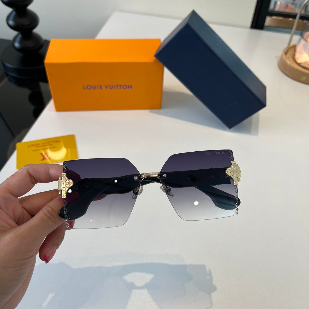 Louis Vuitton Fashion Silver Lens Sunglasses for Women - 398069 - detail image 5