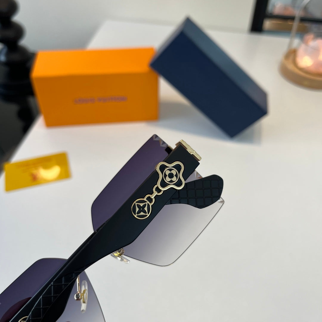 Louis Vuitton Fashion Silver Lens Sunglasses for Women - 398069 - detail image 7