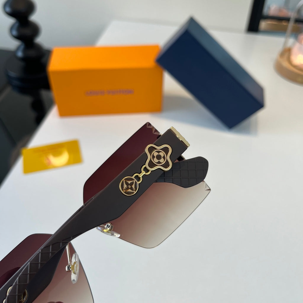 Louis Vuitton Fashion Red Lens Sunglasses for Women - 448657 - detail image 7