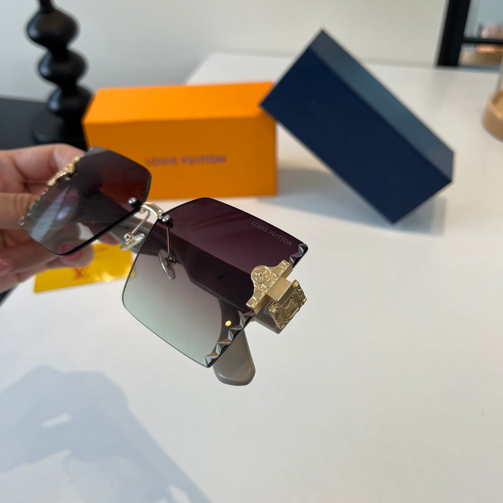 Louis Vuitton Fashion Silver Lens Sunglasses for Women - 398071 - detail image 6