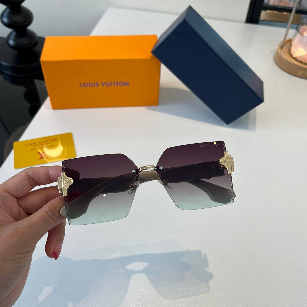 Louis Vuitton Fashion Silver Lens Sunglasses for Women - 493091 - detail image 5