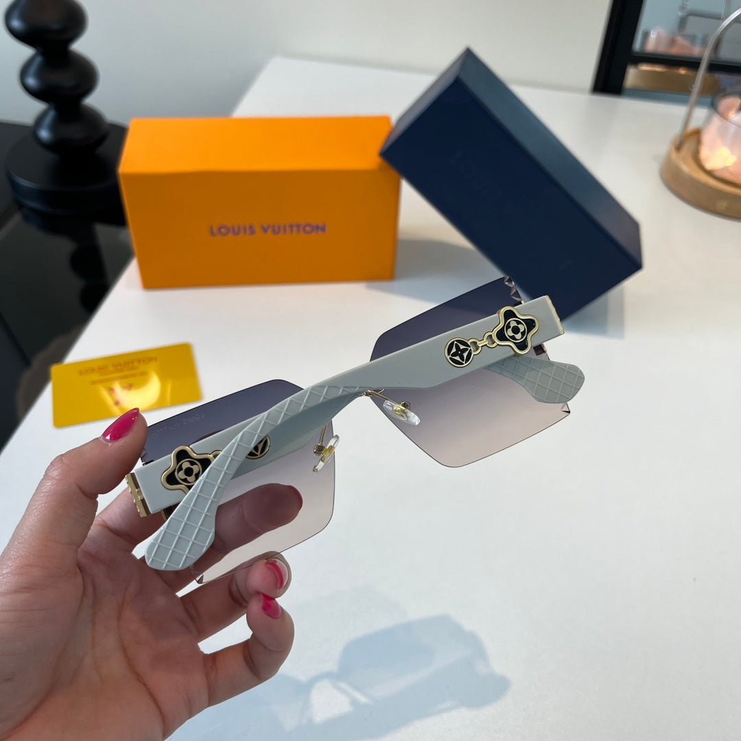 Louis Vuitton Fashion Silver Lens Sunglasses for Women - 398072 - detail image 8